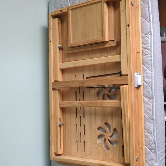 Bamboo Portable / Foldable Laptop Table / Desk - Picture 11 of 11